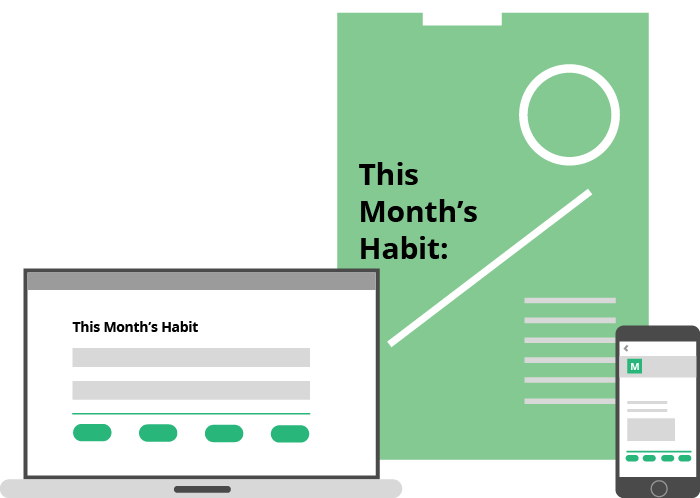 Simple Habits Delivered Monthly Image